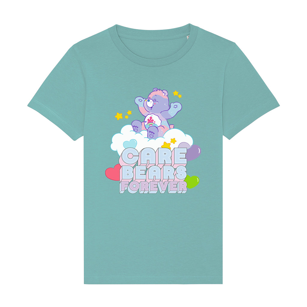 Care Bears Forever 40th Anniversary Kids Organic T-Shirt-ALL + EVERY