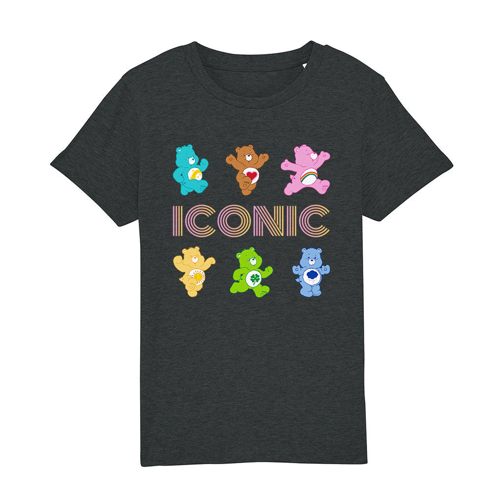 Care Bears 40th Anniversary Iconic Bears Kids Organic T-Shirt-ALL + EVERY