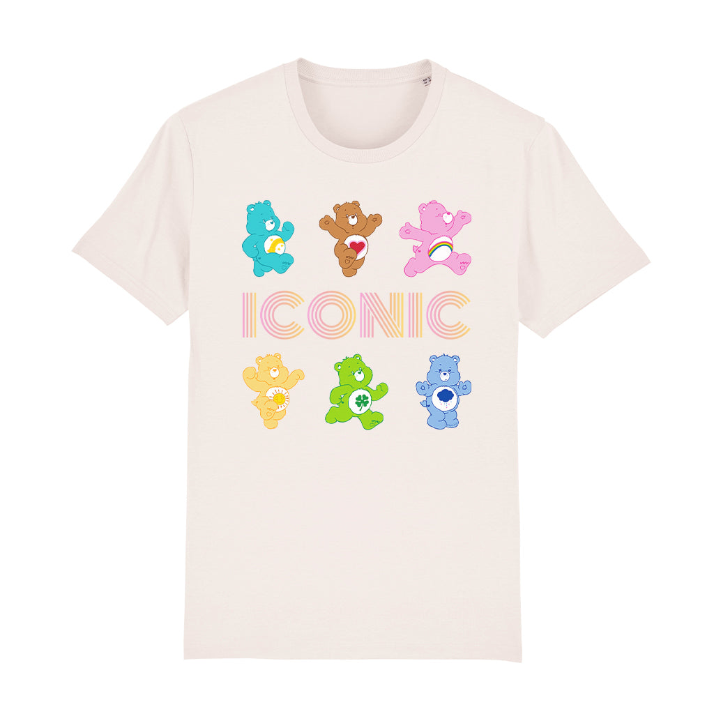 Care Bears 40th Anniversary Iconic Bears Men's Organic T-Shirt-ALL + EVERY