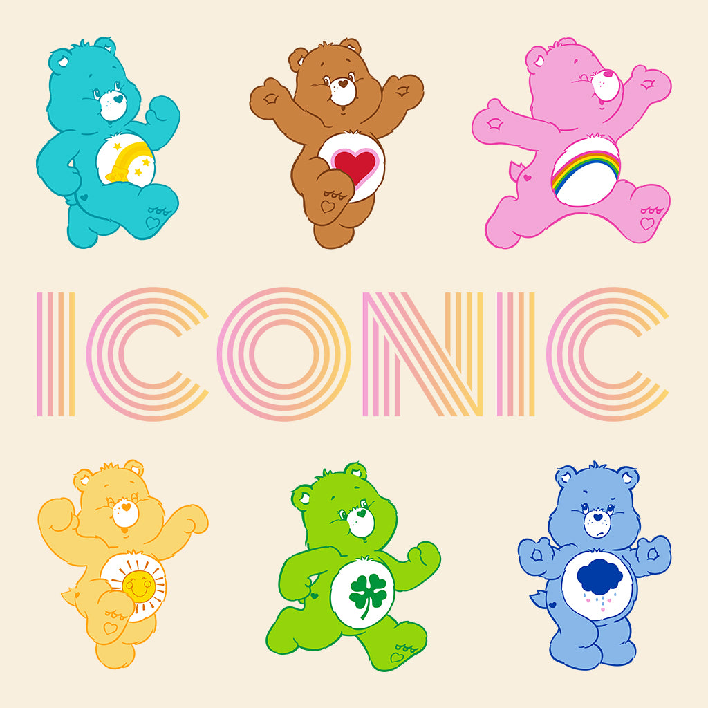 Care Bears 40th Anniversary Iconic Bears Women's Sweatshirt-ALL + EVERY