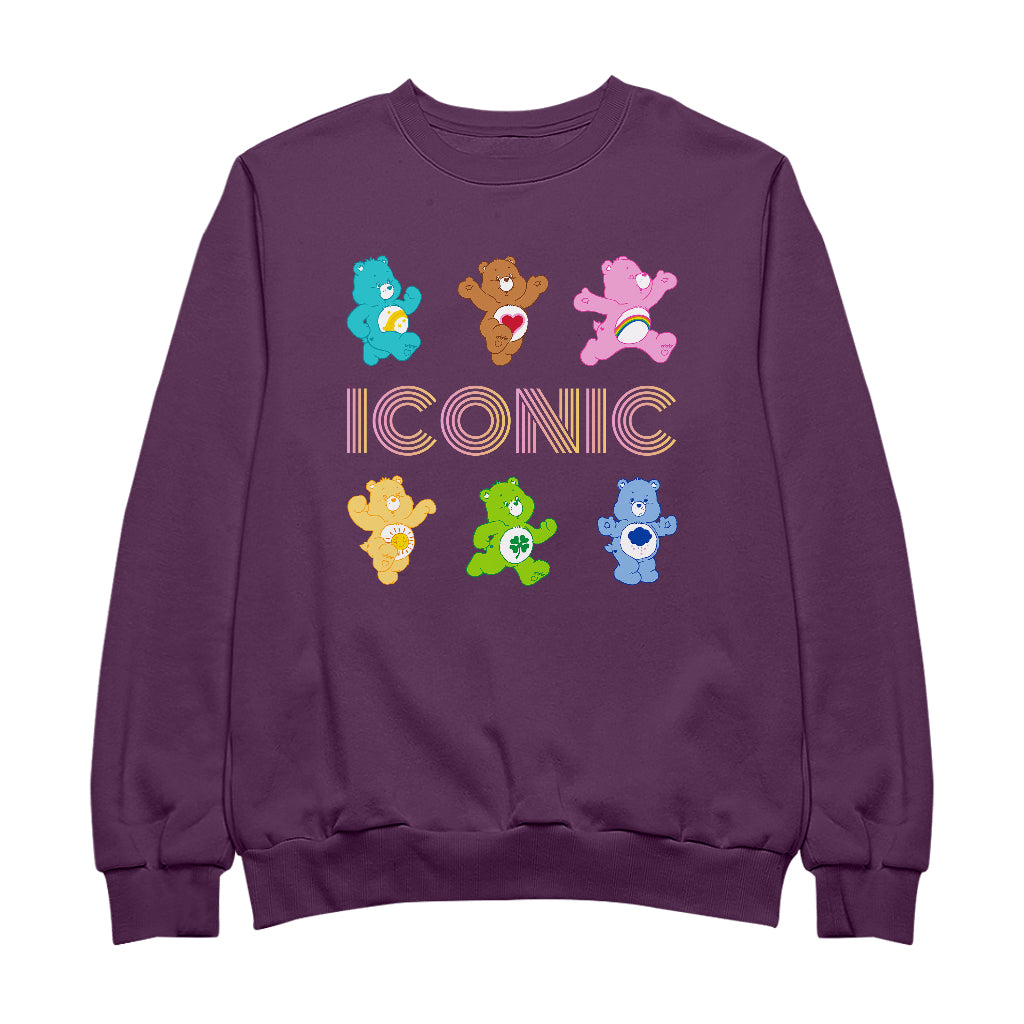 Care Bears 40th Anniversary Iconic Bears Women's Sweatshirt-ALL + EVERY