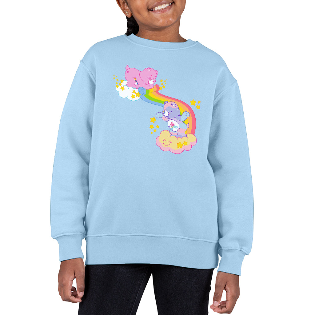 Care Bears Best Friend And Cheer Bear Kid's Sweatshirt