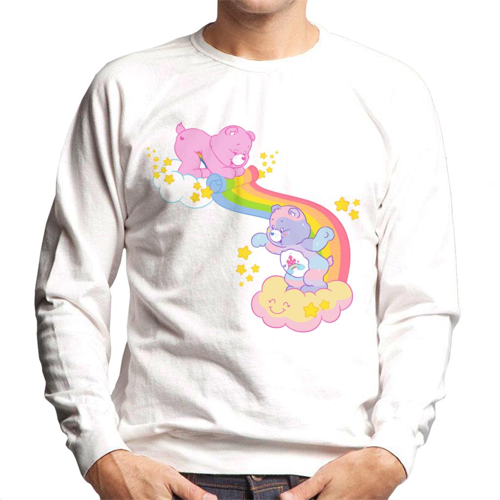 Care Bears Best Friend And Cheer Bear Men's Sweatshirt