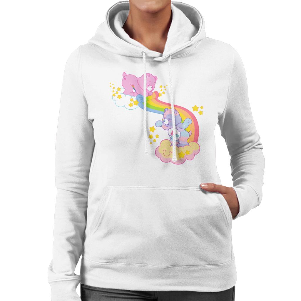 Care Bears Best Friend And Cheer Bear Women's Hooded Sweatshirt