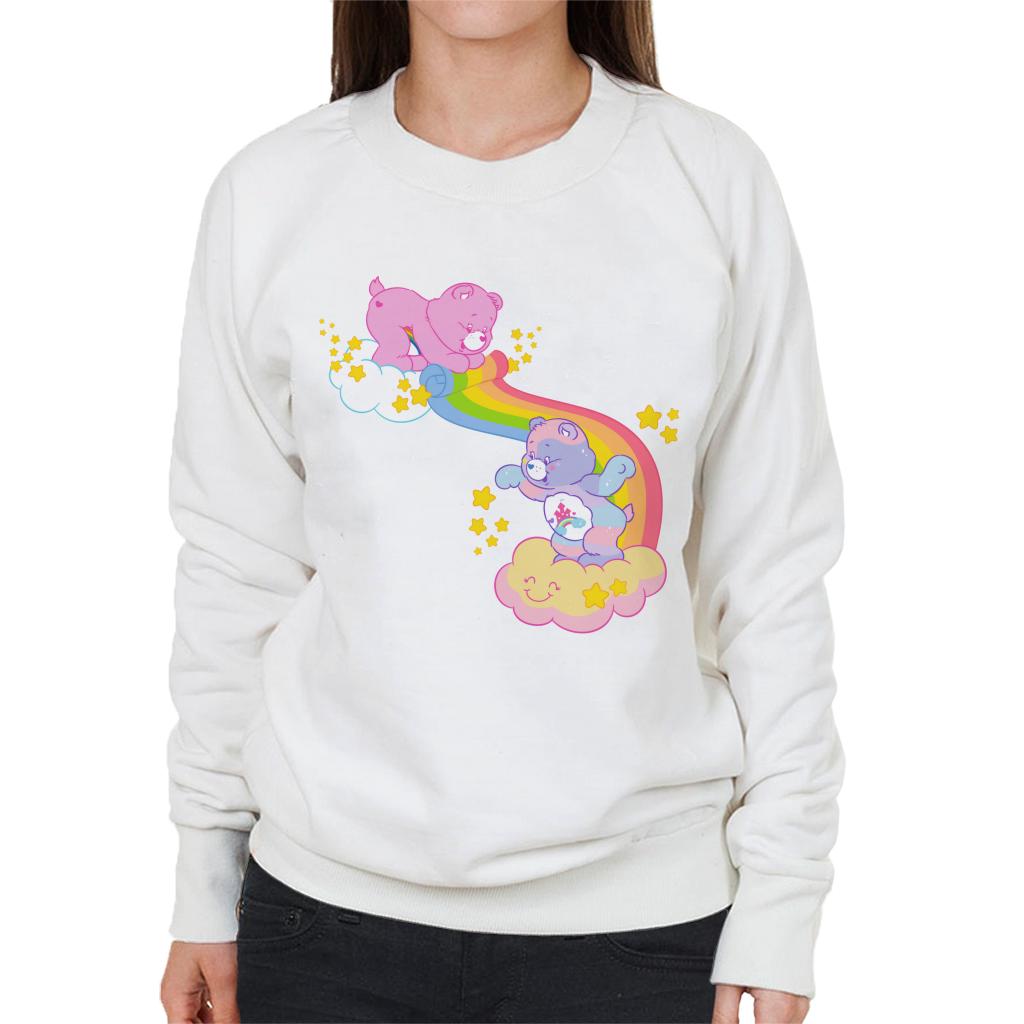 Care Bears Best Friend And Cheer Bear Women's Sweatshirt