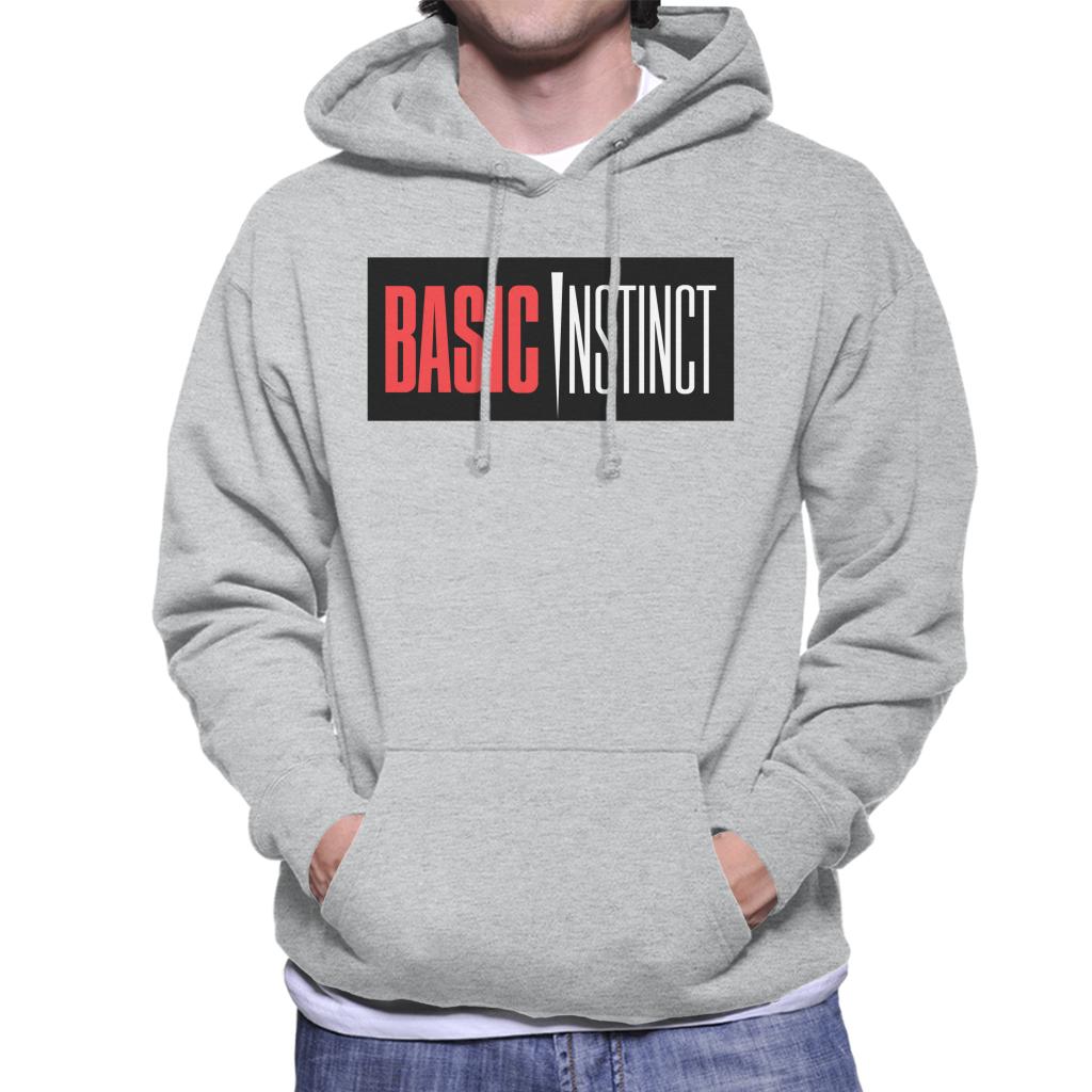 Basic Instinct Classic Logo Men's Hooded Sweatshirt-ALL + EVERY