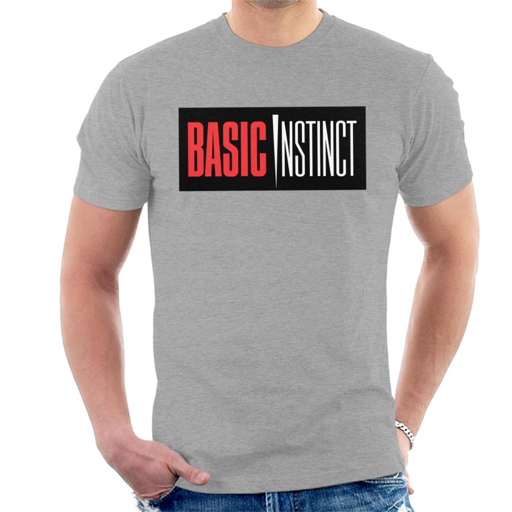 Basic Instinct Classic Logo Men's T-Shirt-ALL + EVERY