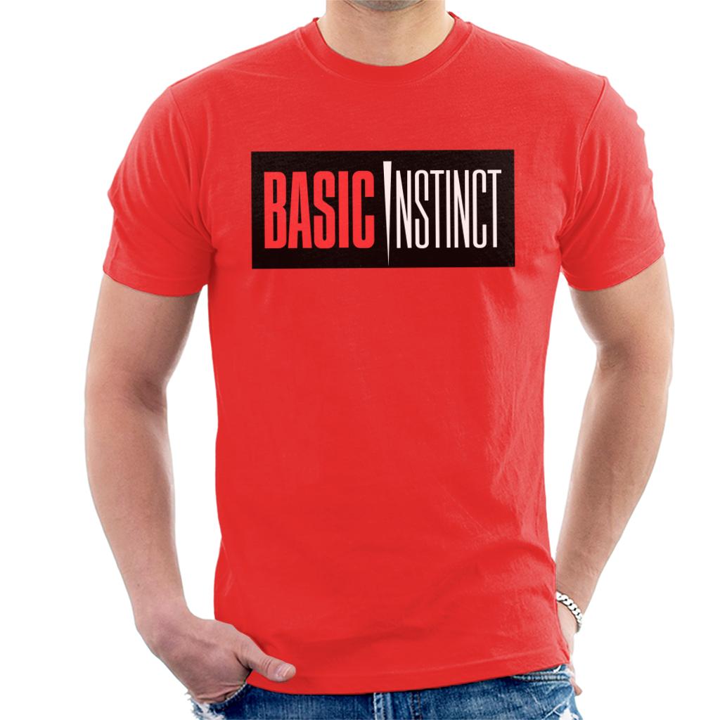 Basic Instinct Classic Logo Men's T-Shirt-ALL + EVERY