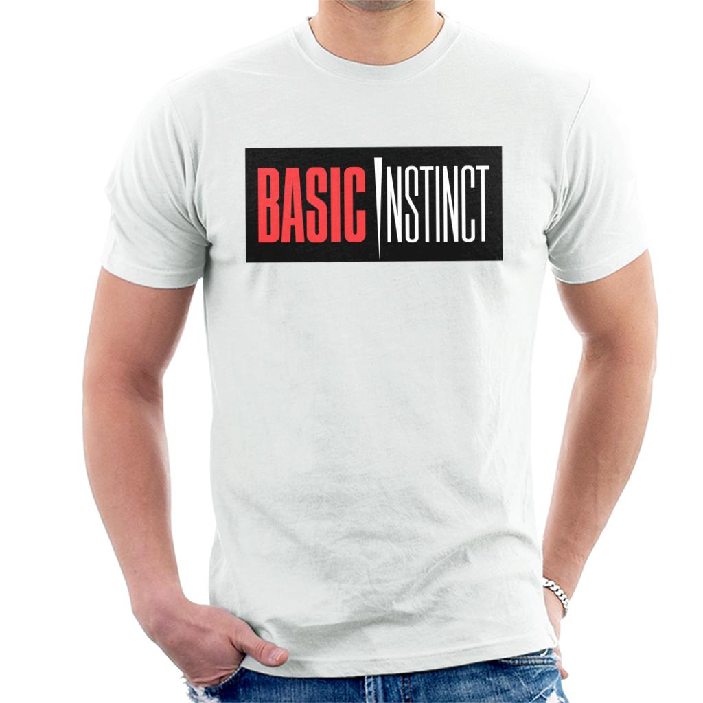 Basic Instinct Classic Logo Men's T-Shirt-ALL + EVERY