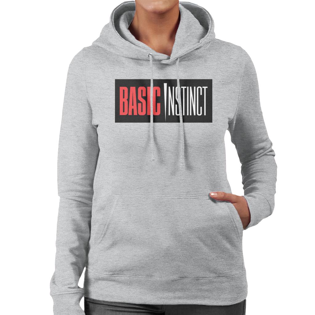 Basic Instinct Classic Logo Women's Hooded Sweatshirt-ALL + EVERY