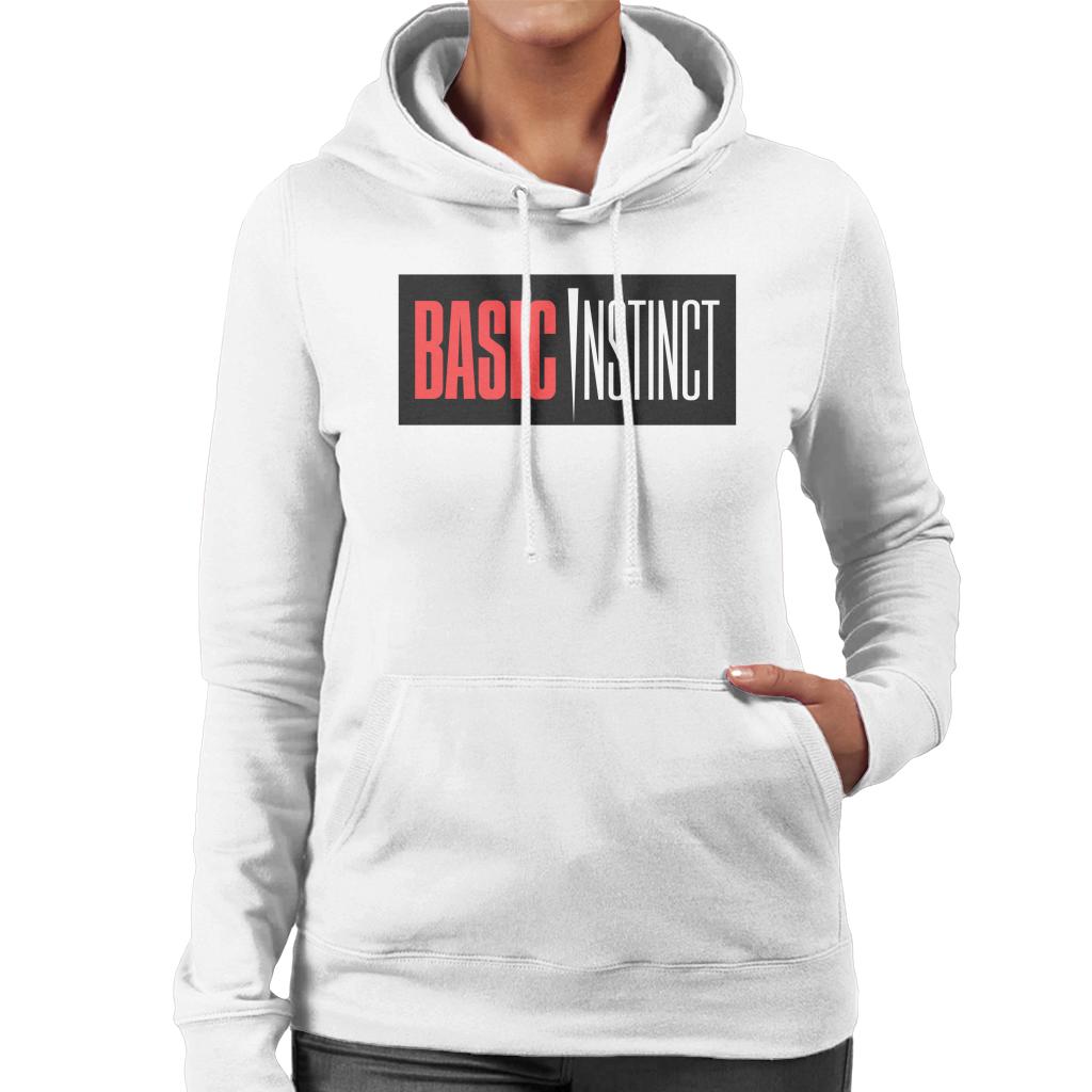 Basic Instinct Classic Logo Women's Hooded Sweatshirt-ALL + EVERY