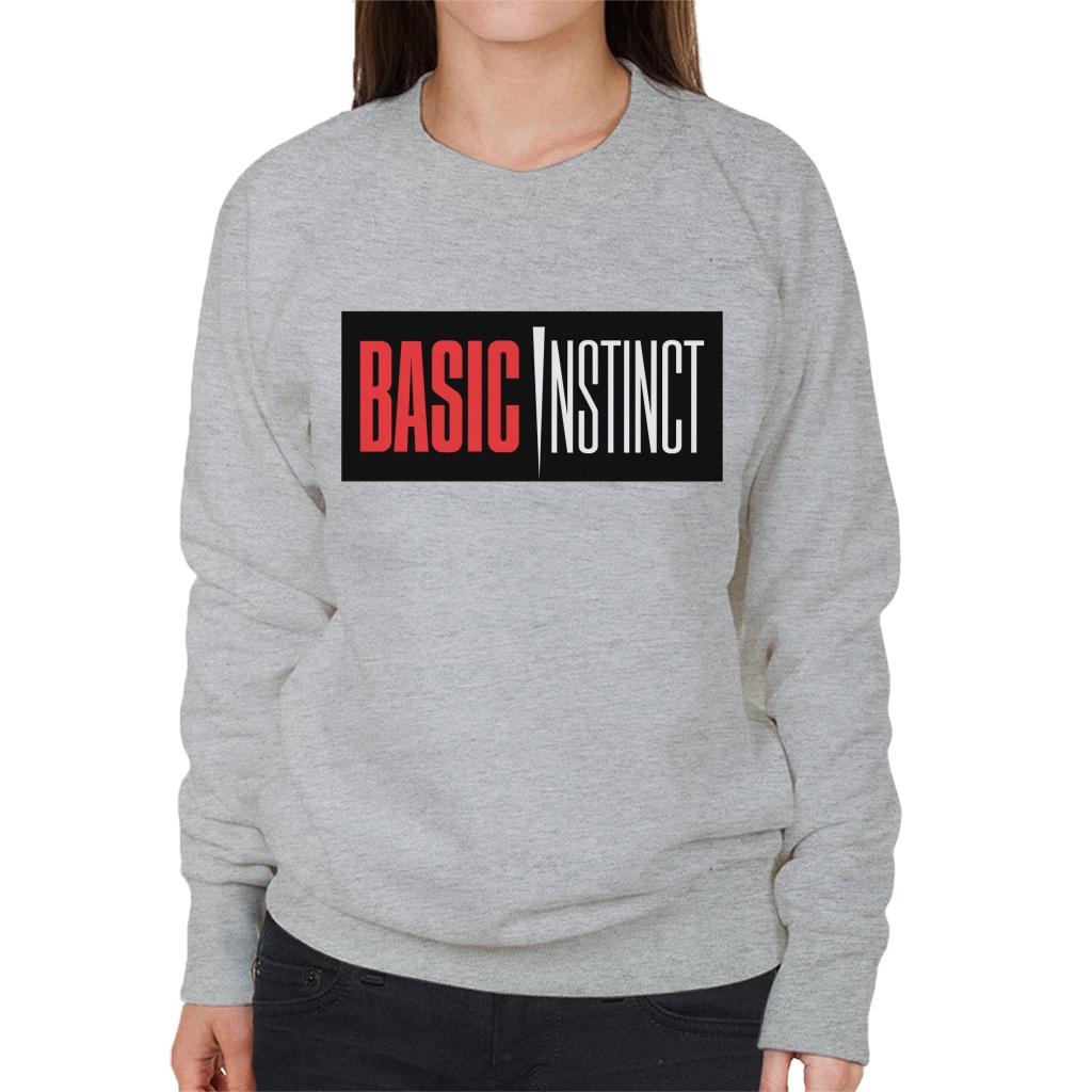 Basic Instinct Classic Logo Women's Sweatshirt-ALL + EVERY