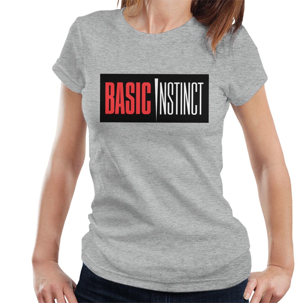 Basic Instinct Classic Logo Women's T-Shirt-ALL + EVERY