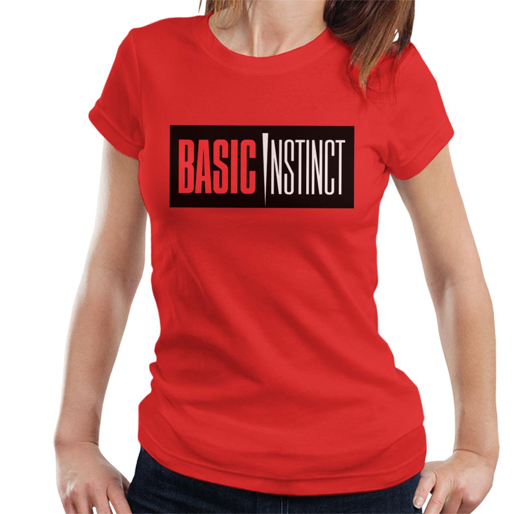 Basic Instinct Classic Logo Women's T-Shirt-ALL + EVERY