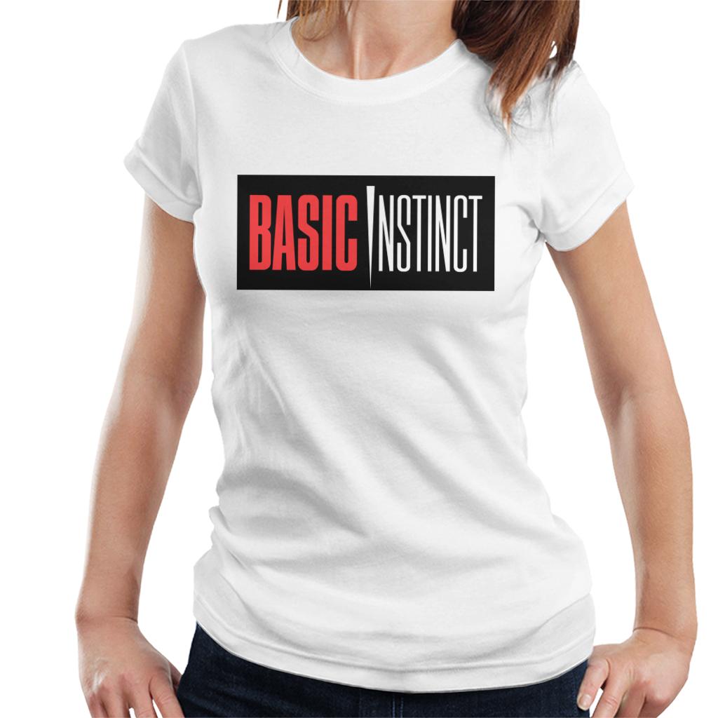 Basic Instinct Classic Logo Women's T-Shirt-ALL + EVERY