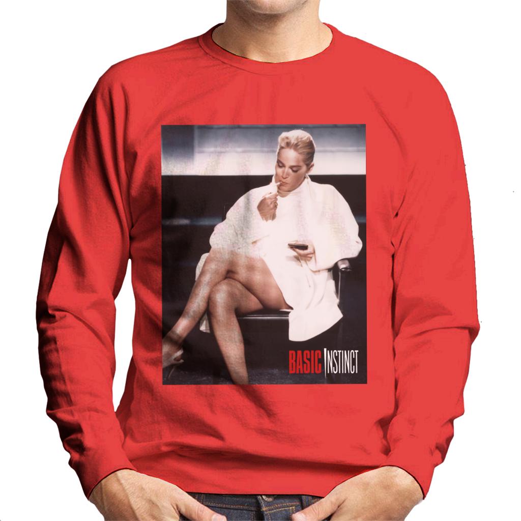 Basic Instinct Catherine Tramell Men's Sweatshirt-ALL + EVERY