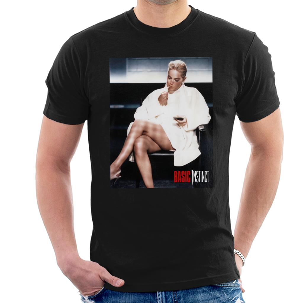 Basic Instinct Catherine Tramell Men's T-Shirt-ALL + EVERY