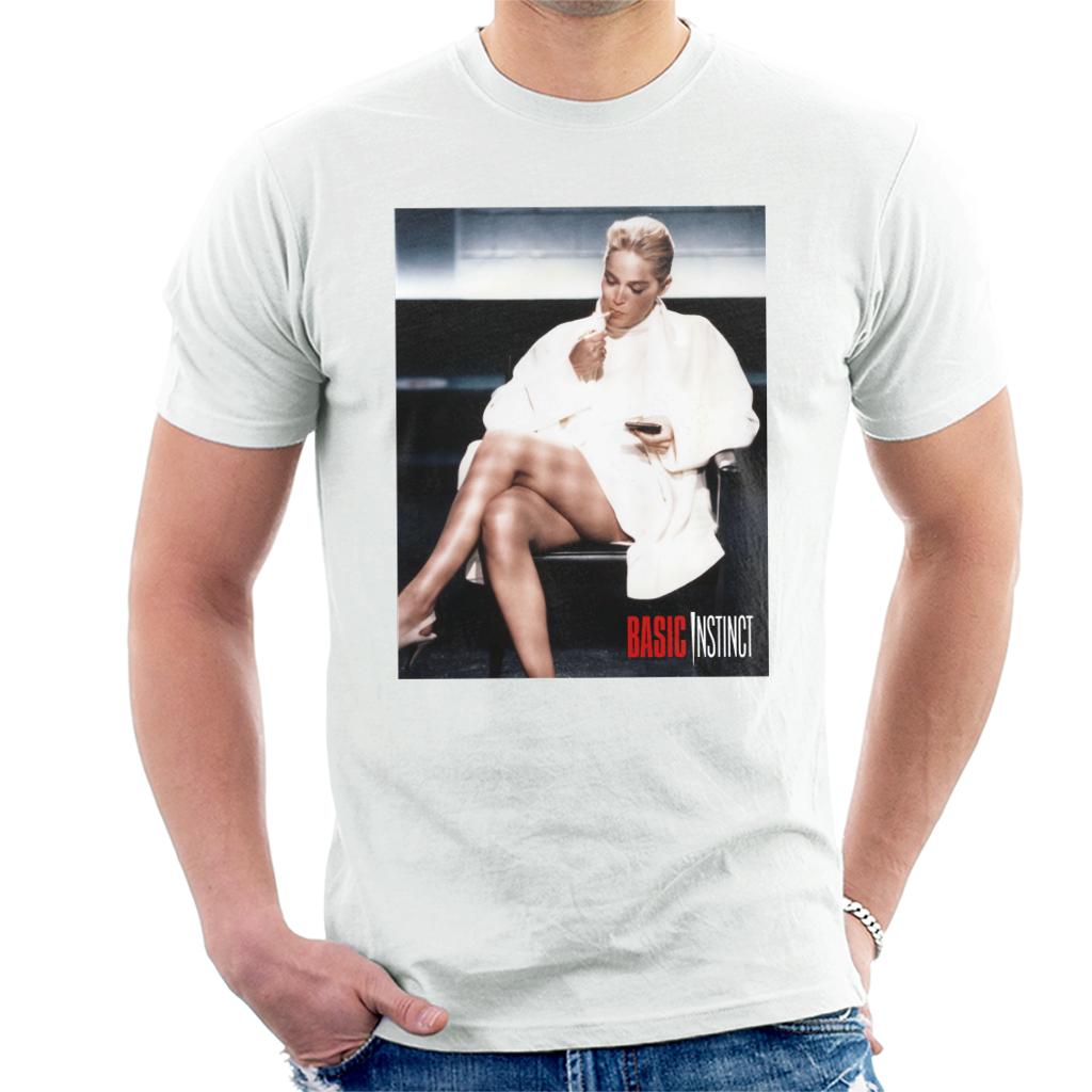 Basic Instinct Catherine Tramell Men's T-Shirt-ALL + EVERY