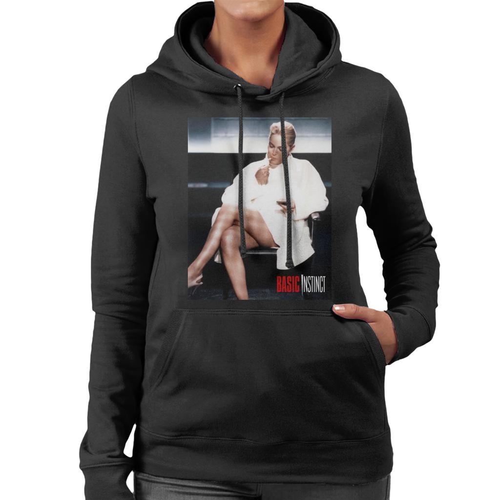 Basic Instinct Catherine Tramell Women's Hooded Sweatshirt-ALL + EVERY