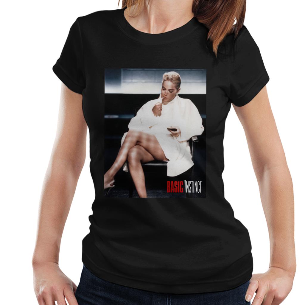 Basic Instinct Catherine Tramell Women's T-Shirt-ALL + EVERY