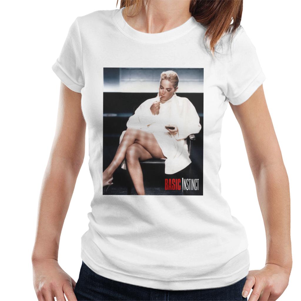 Basic Instinct Catherine Tramell Women's T-Shirt-ALL + EVERY