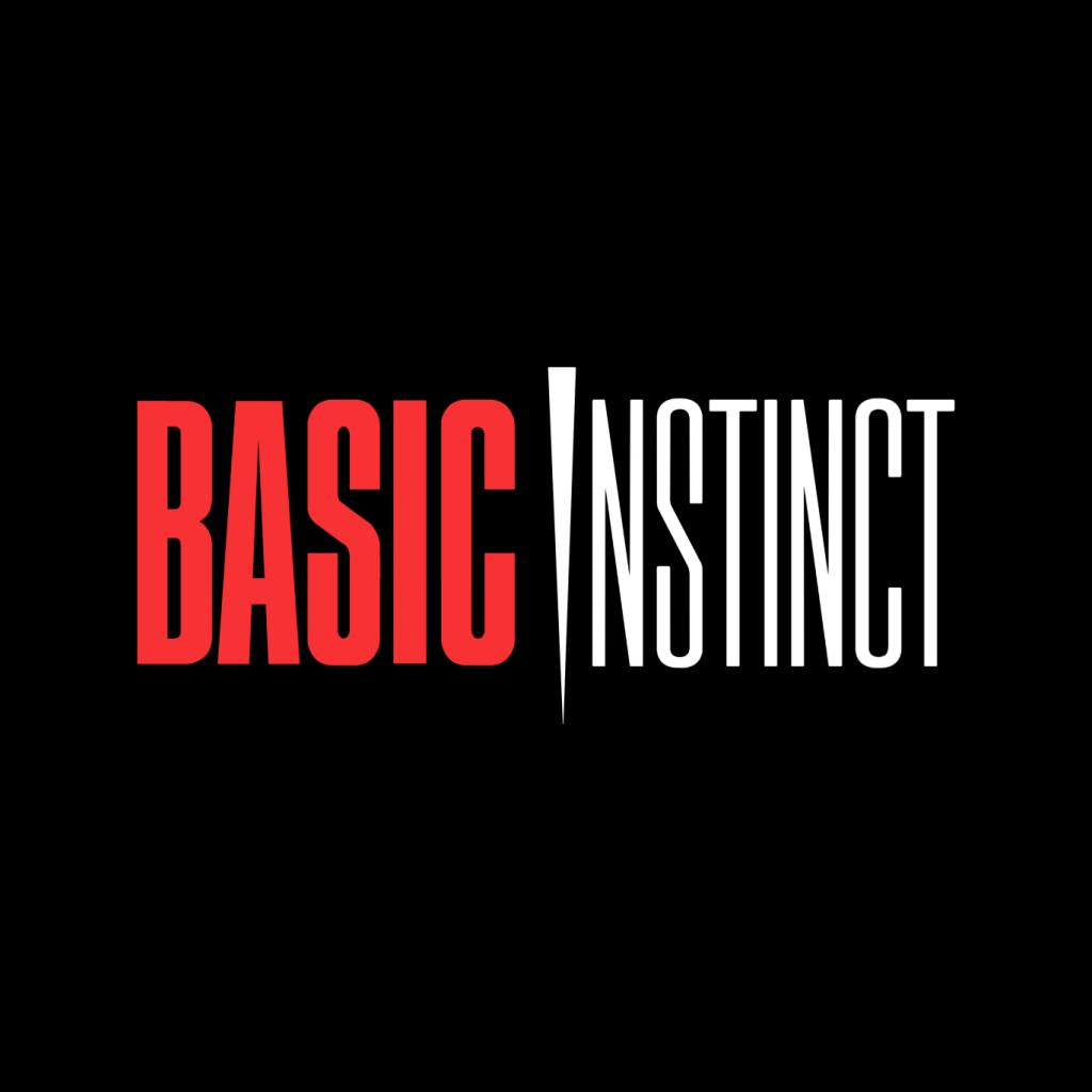 Basic Instinct Red And White Logo Men's Sweatshirt-ALL + EVERY