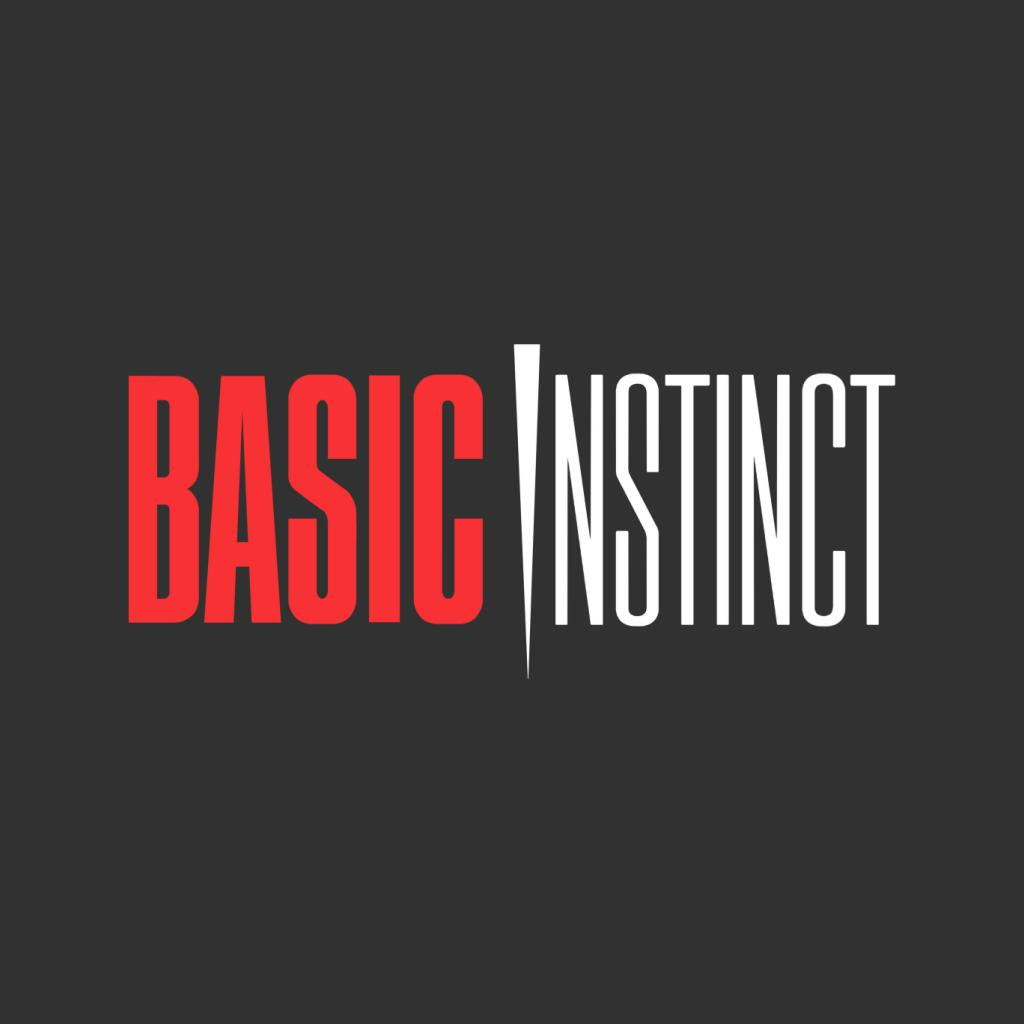 Basic Instinct Red And White Logo Women's T-Shirt-ALL + EVERY