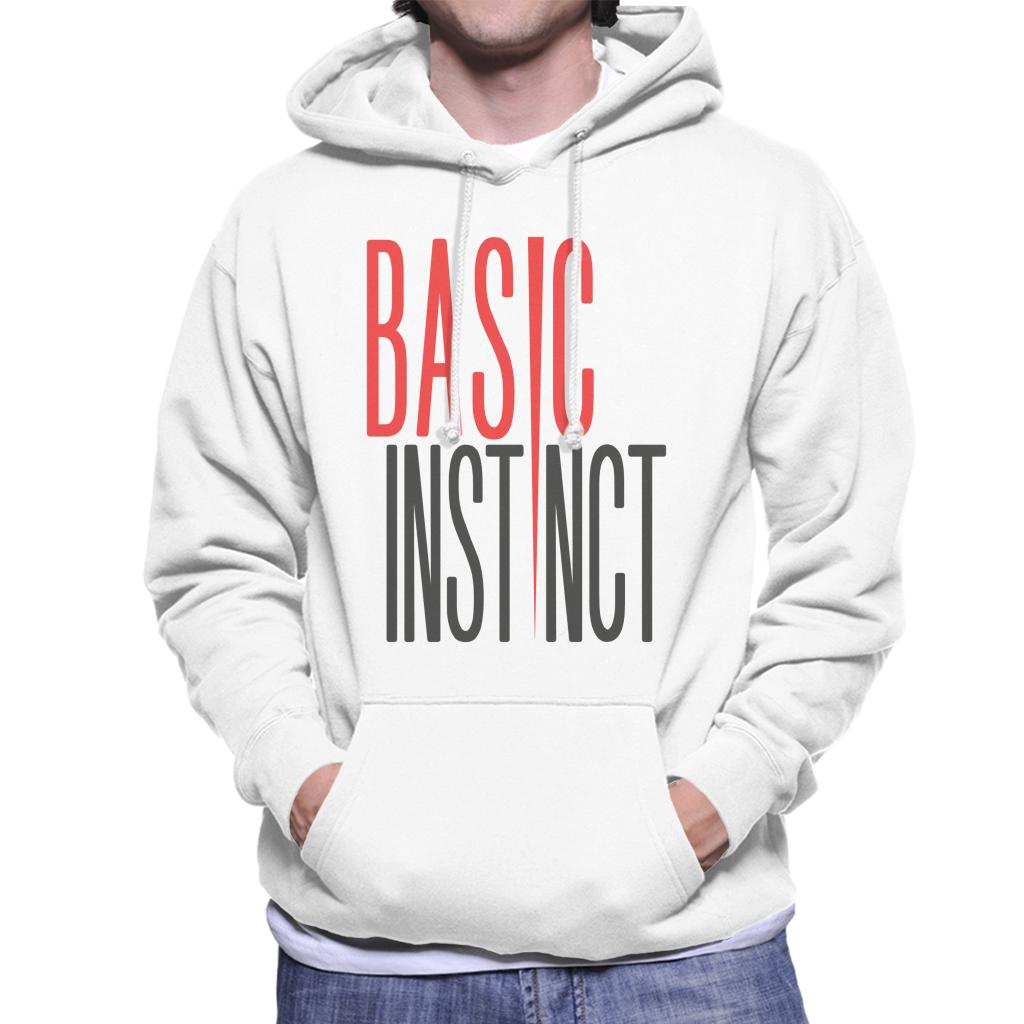 Basic Instinct Ice Pick Logo Men's Hooded Sweatshirt-ALL + EVERY