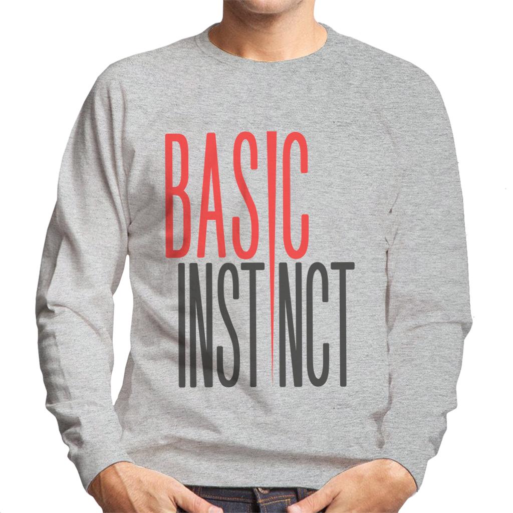 Basic Instinct Ice Pick Logo Men's Sweatshirt-ALL + EVERY