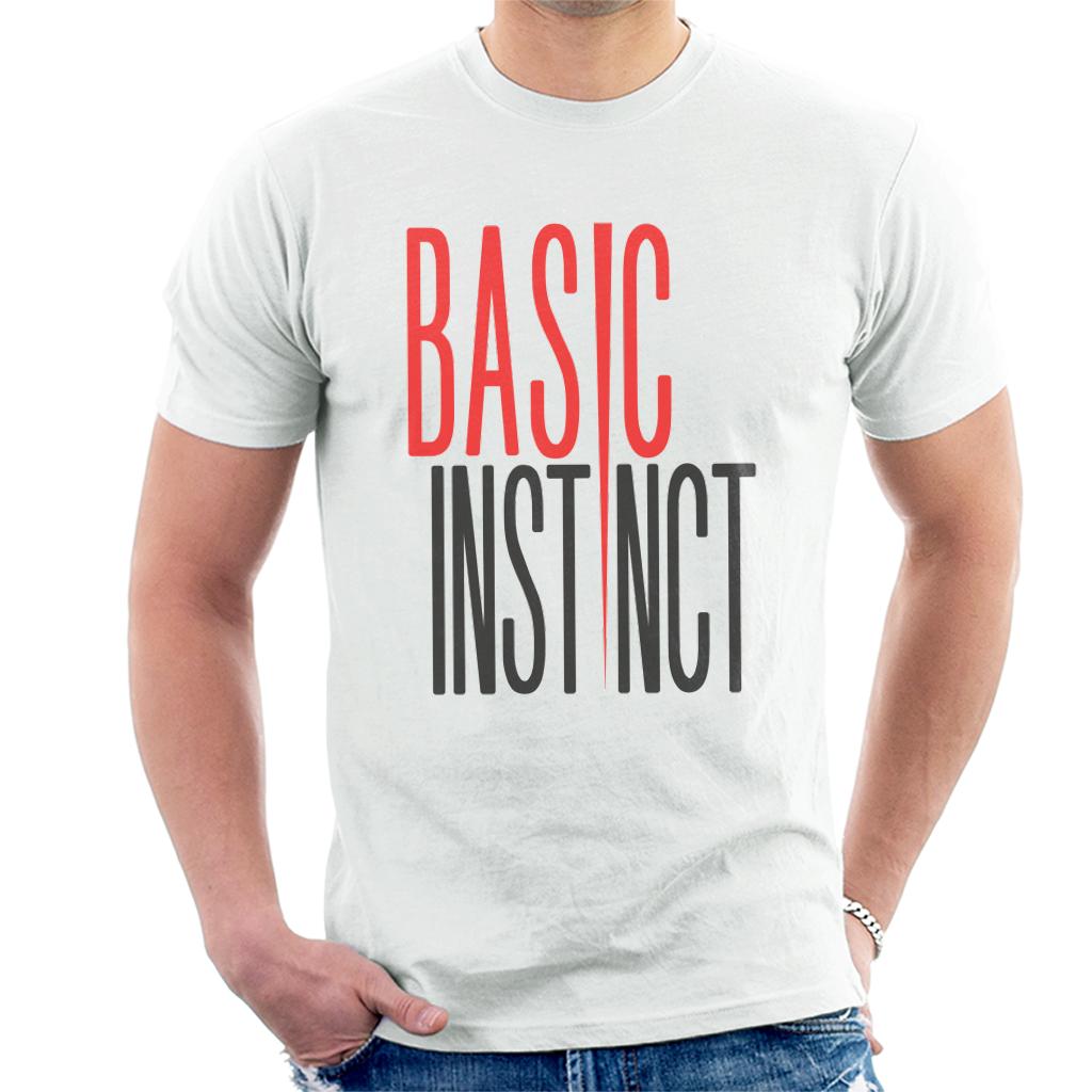 Basic Instinct Ice Pick Logo Men's T-Shirt-ALL + EVERY