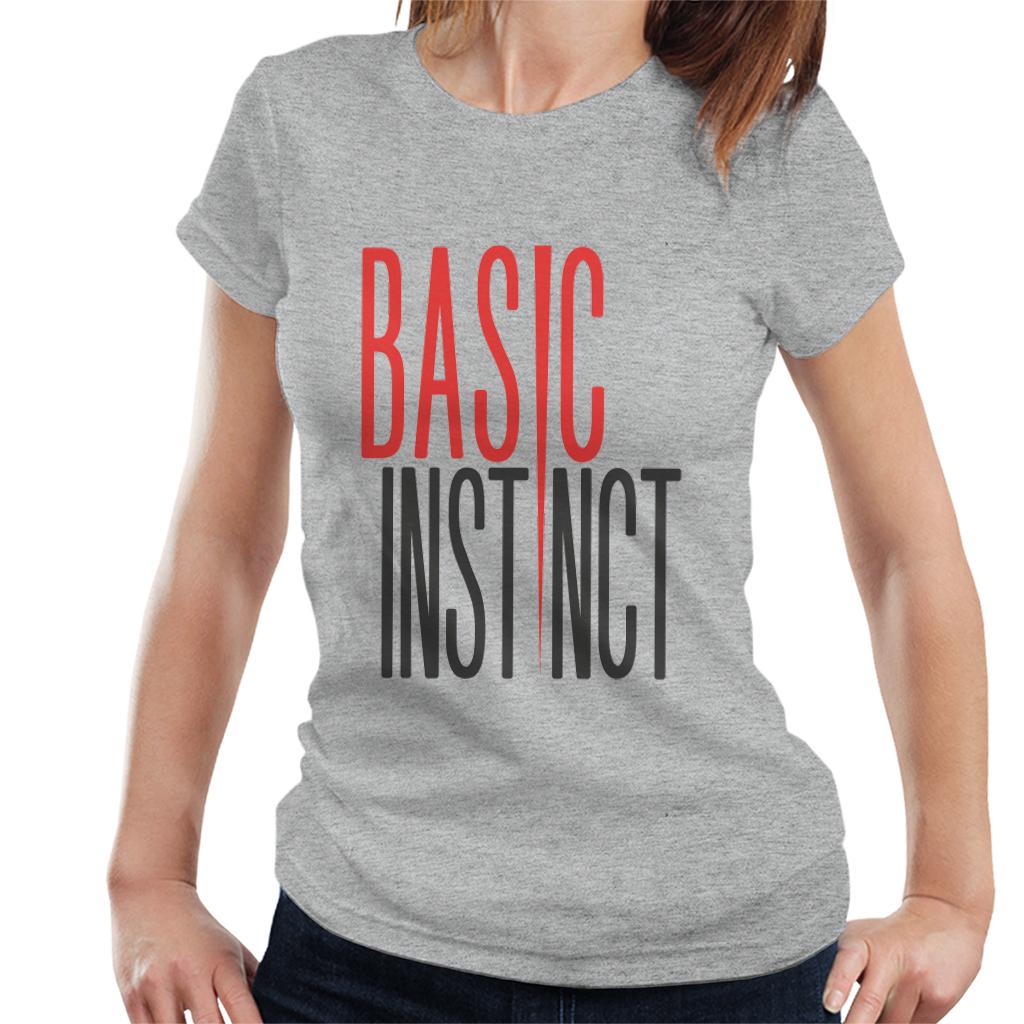 Basic Instinct Ice Pick Logo Women's T-Shirt-ALL + EVERY