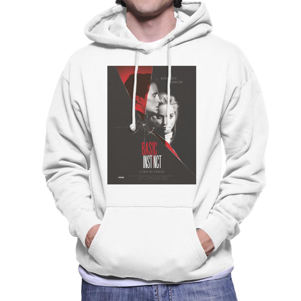 Basic Instinct Poster A Film By Paul Verhoeven Men's Hooded Sweatshirt-ALL + EVERY