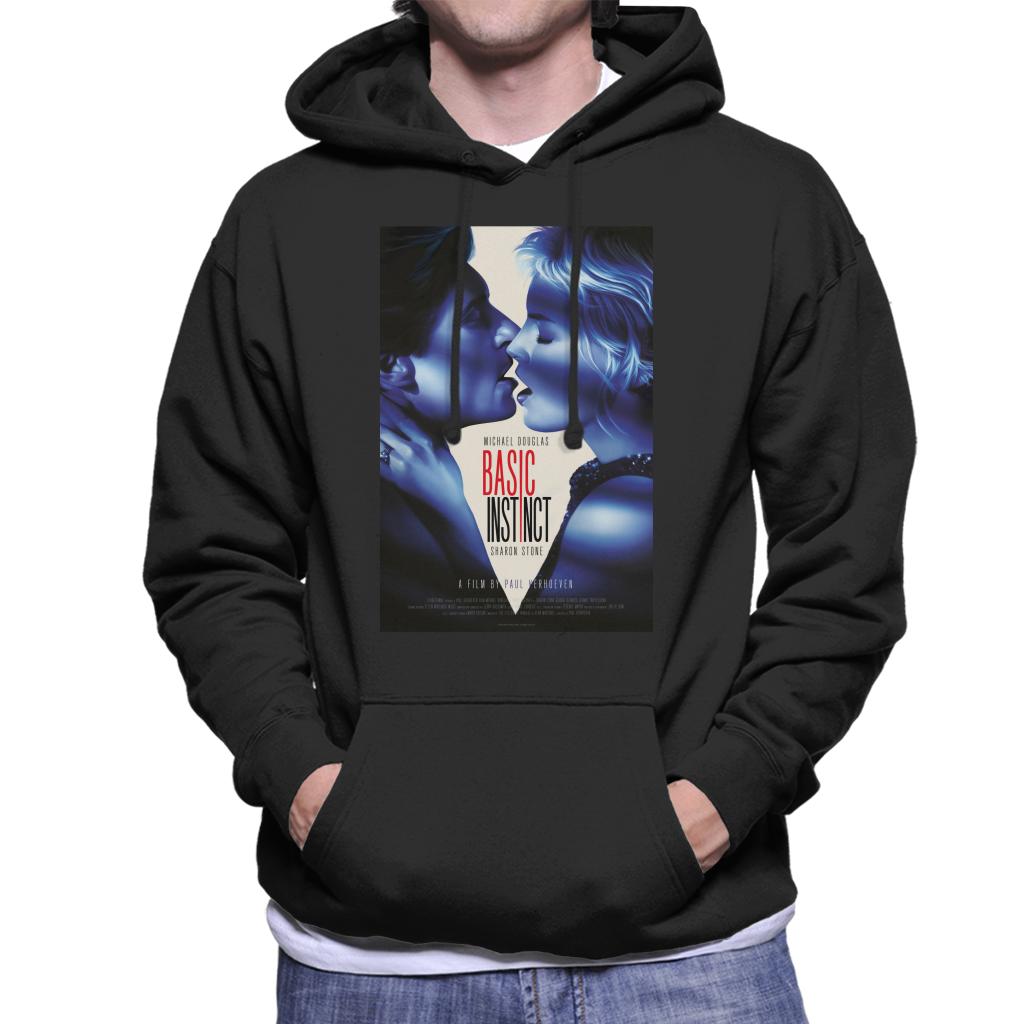 Basic Instinct Catherine And Nick Kiss Men's Hooded Sweatshirt-ALL + EVERY