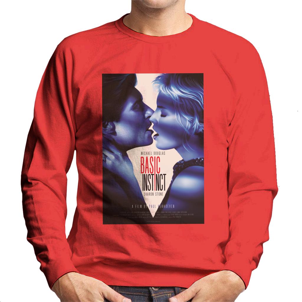 Basic Instinct Catherine And Nick Kiss Men's Sweatshirt-ALL + EVERY