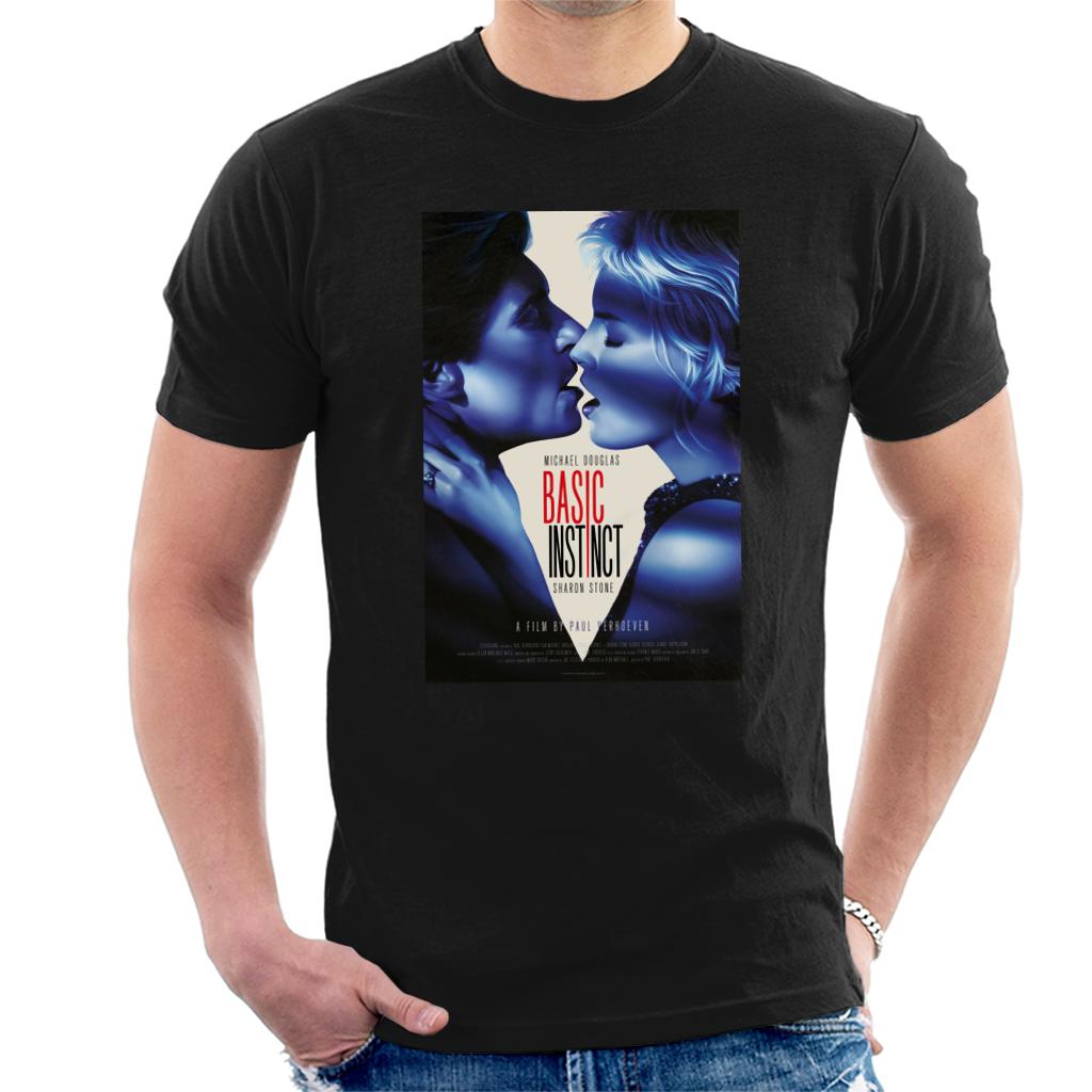 Basic Instinct Catherine And Nick Kiss Men's T-Shirt-ALL + EVERY