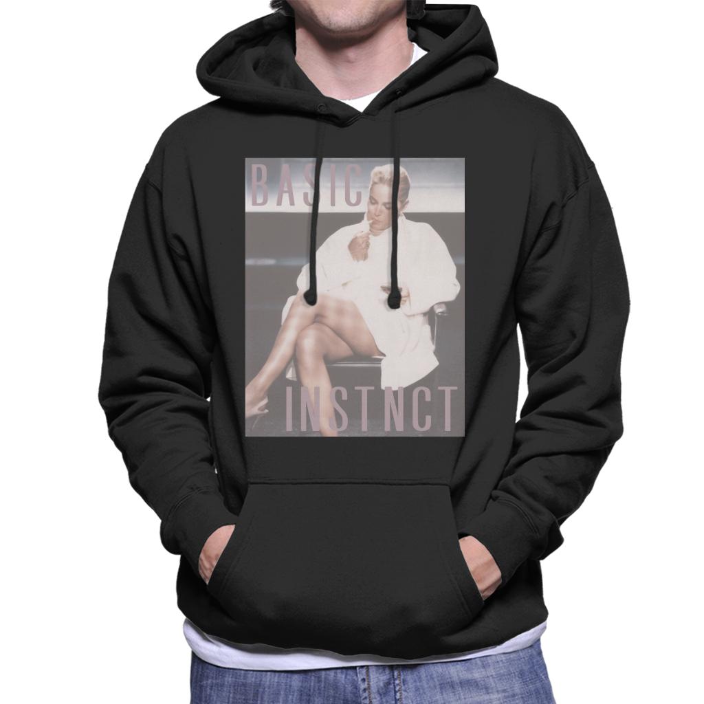 Basic Instinct Catherine Interrogation Scene Men's Hooded Sweatshirt-ALL + EVERY