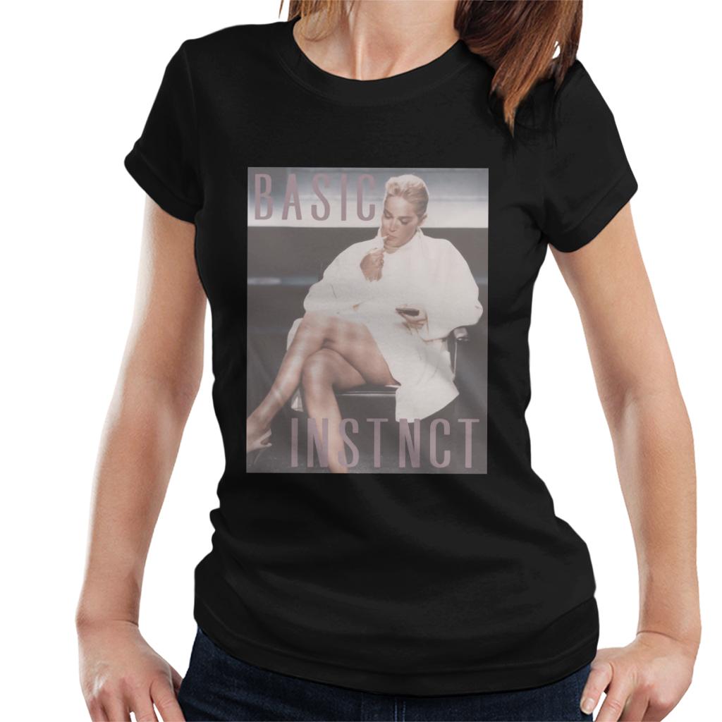 Basic Instinct Catherine Interrogation Scene Women's T-Shirt-ALL + EVERY