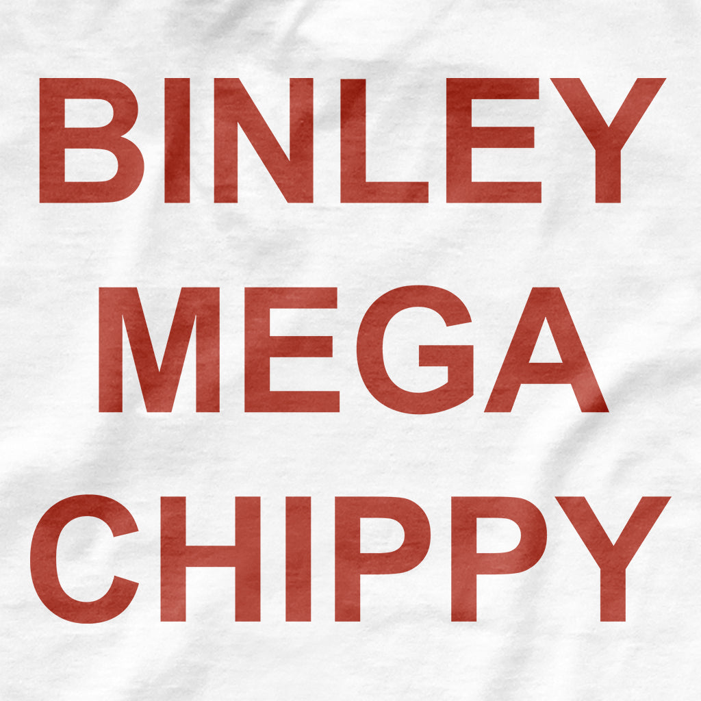 Binley Mega Chippy Red Text Men's Sweatshirt-ALL + EVERY