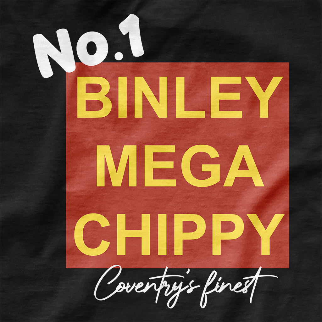 Binley Mega Chippy No 1 Coventry's Finest Kids Hooded Sweatshirt-ALL + EVERY