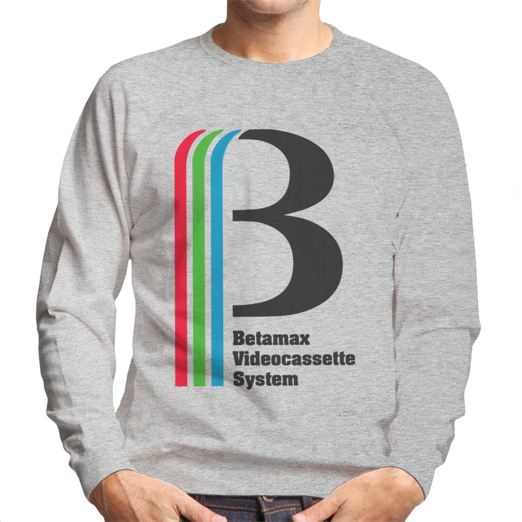 Betamax Videocassette System Men's Sweatshirt-ALL + EVERY