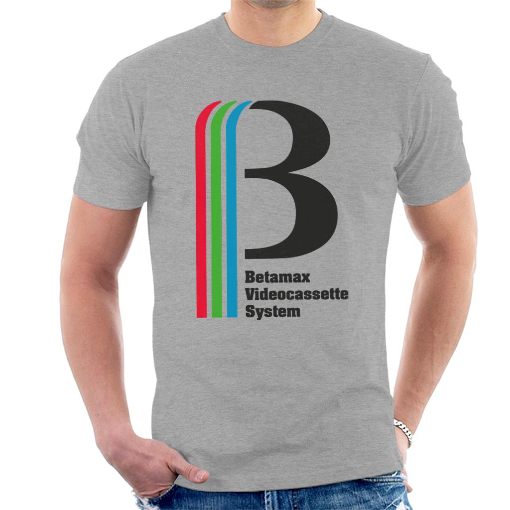 Betamax Videocassette System Men's T-Shirt-ALL + EVERY