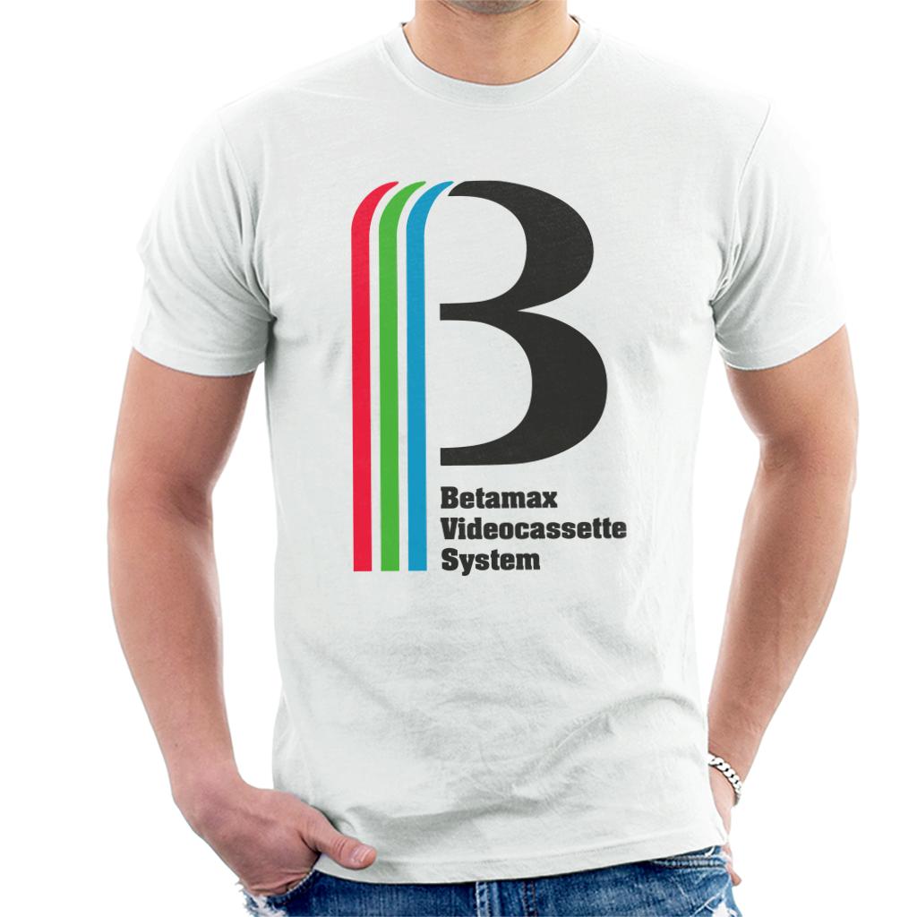 Betamax Videocassette System Men's T-Shirt-ALL + EVERY