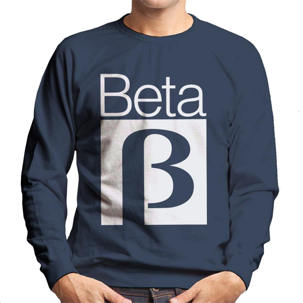 Betamax Black B Logo Men's Sweatshirt-ALL + EVERY