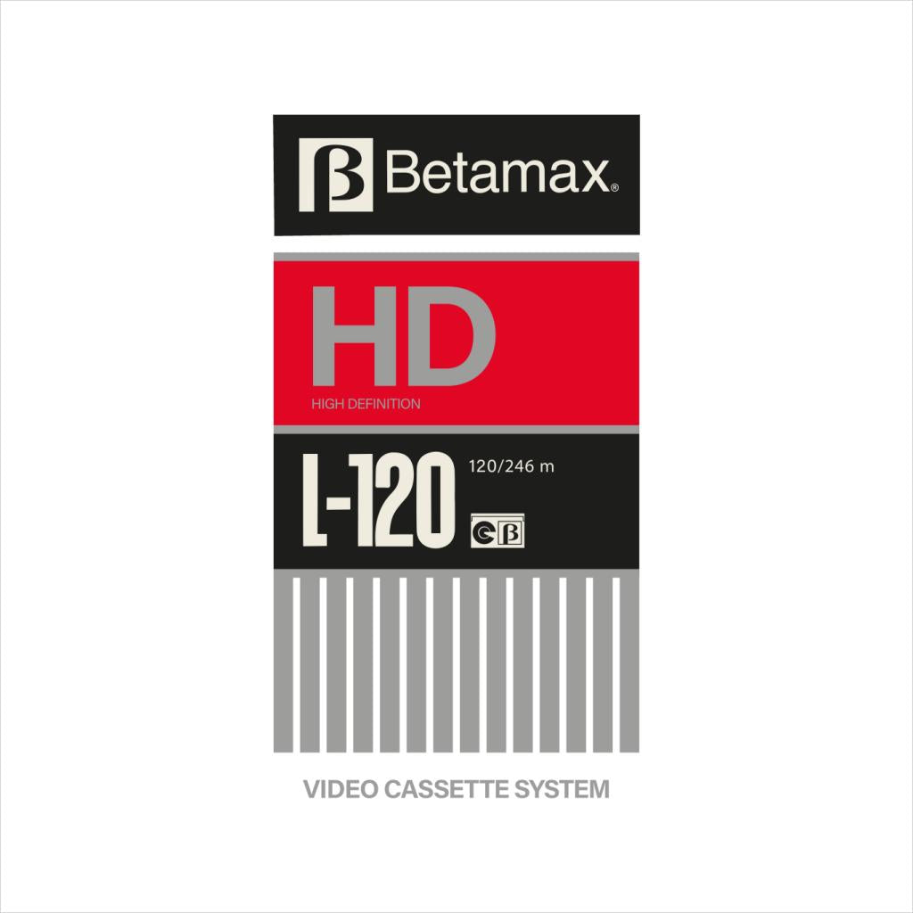 Betamax Black B Logo High Definition L 120 Men's T-Shirt-ALL + EVERY