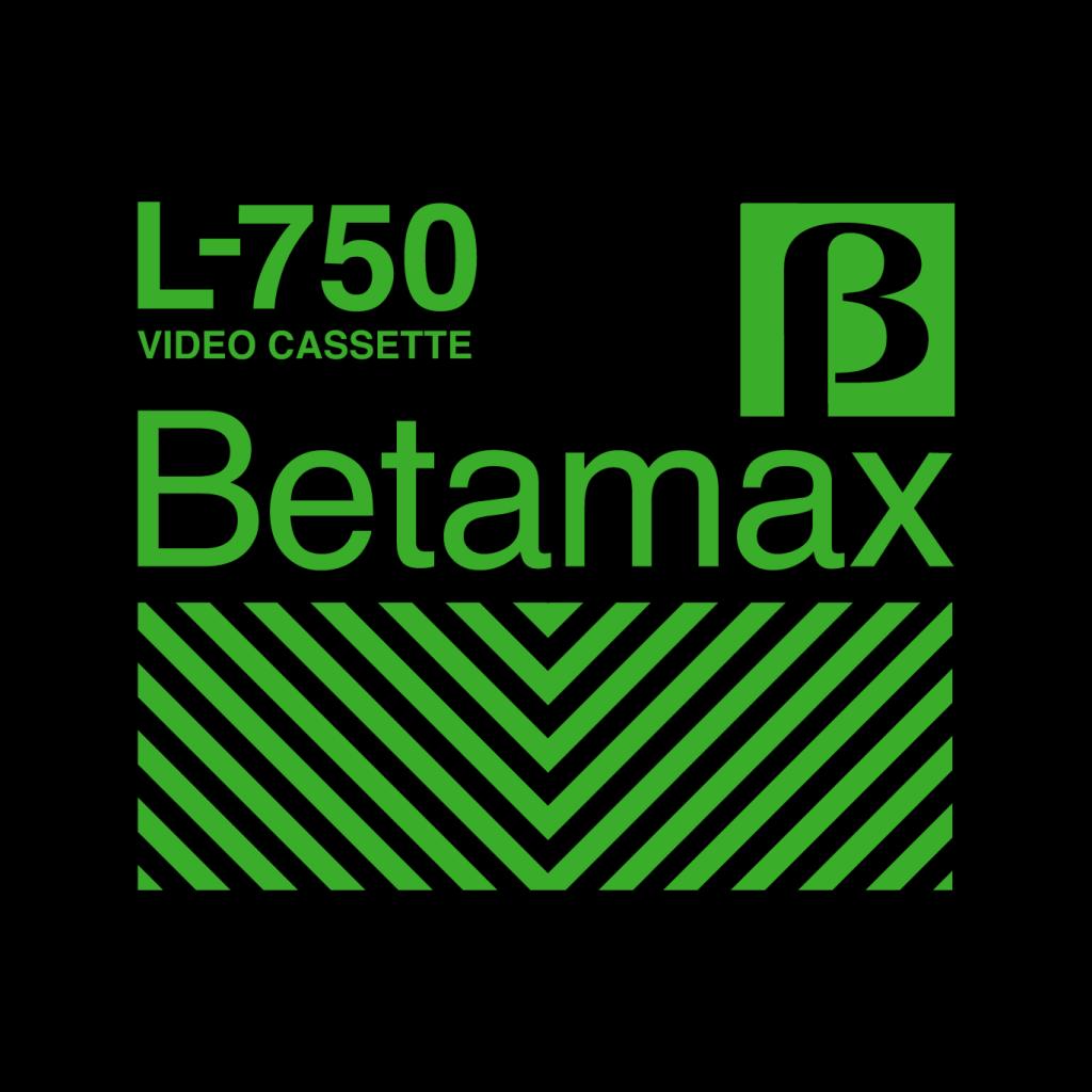 Betamax Green L 750 Video Cassette Men's Hooded Sweatshirt-ALL + EVERY