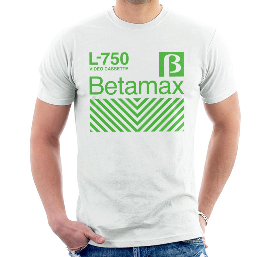 Betamax Green L 750 Video Cassette Men's T-Shirt-ALL + EVERY