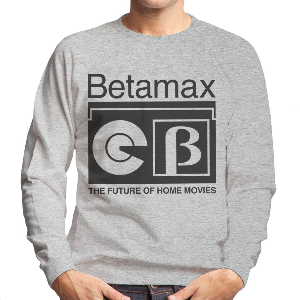 Betamax The Future Of Home Movies Men's Sweatshirt-ALL + EVERY