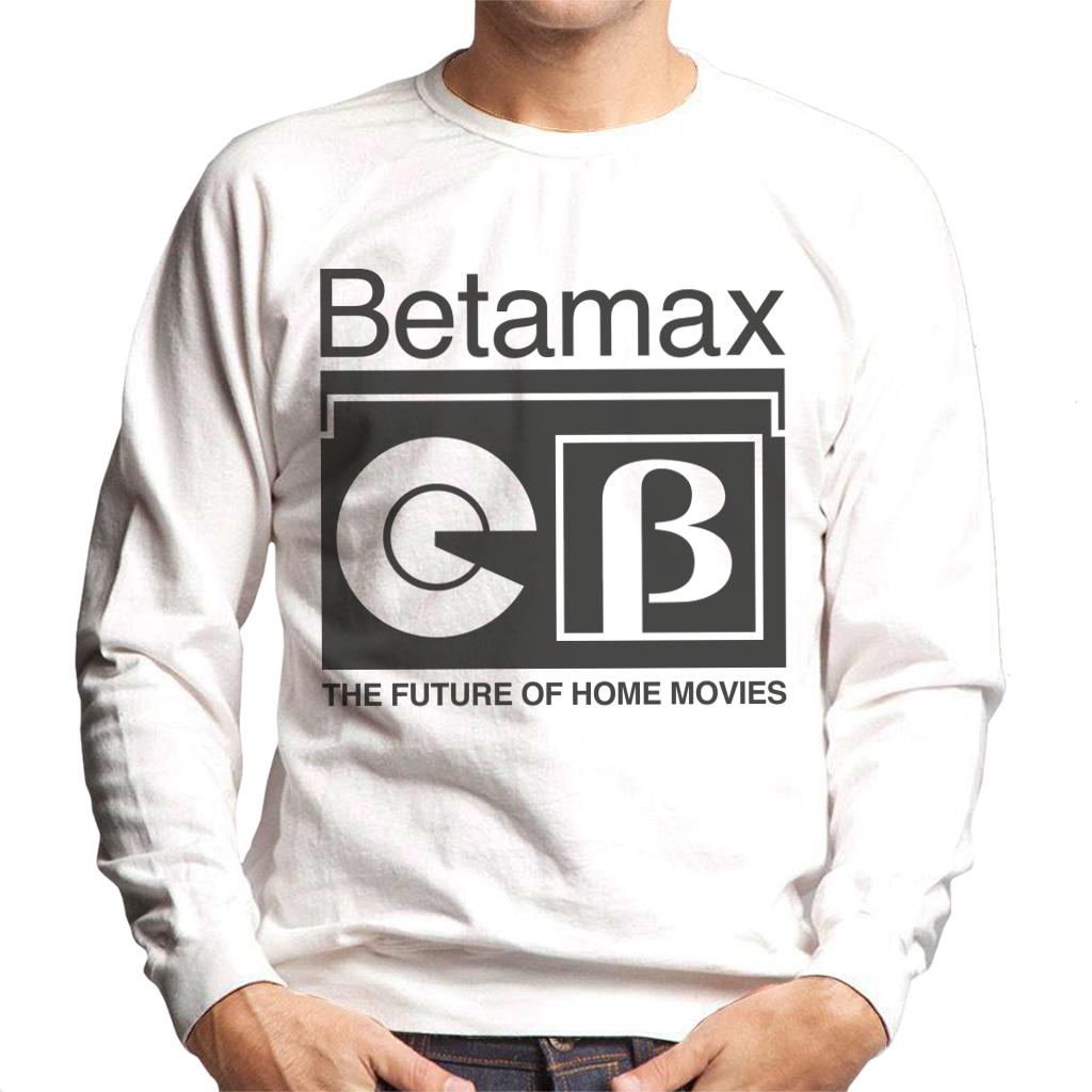 Betamax The Future Of Home Movies Men's Sweatshirt-ALL + EVERY