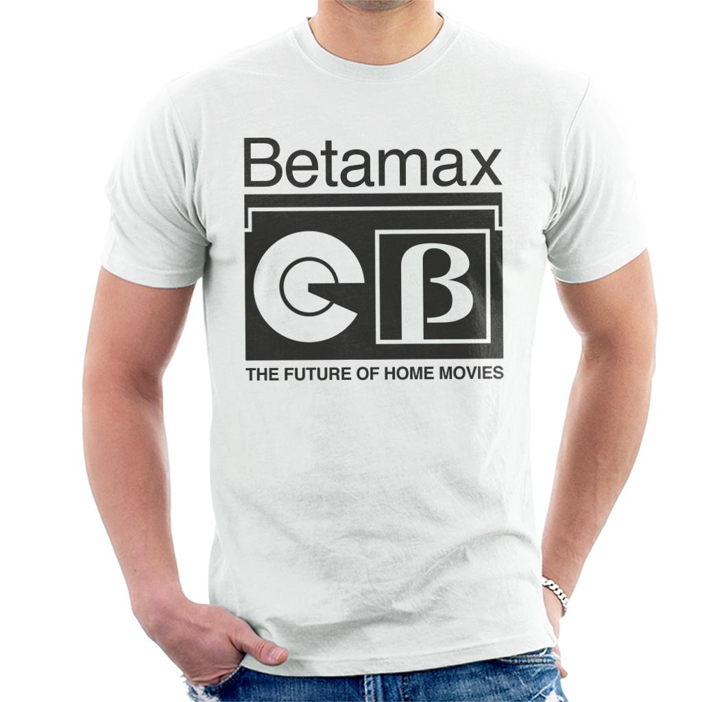 Betamax The Future Of Home Movies Men's T-Shirt-ALL + EVERY