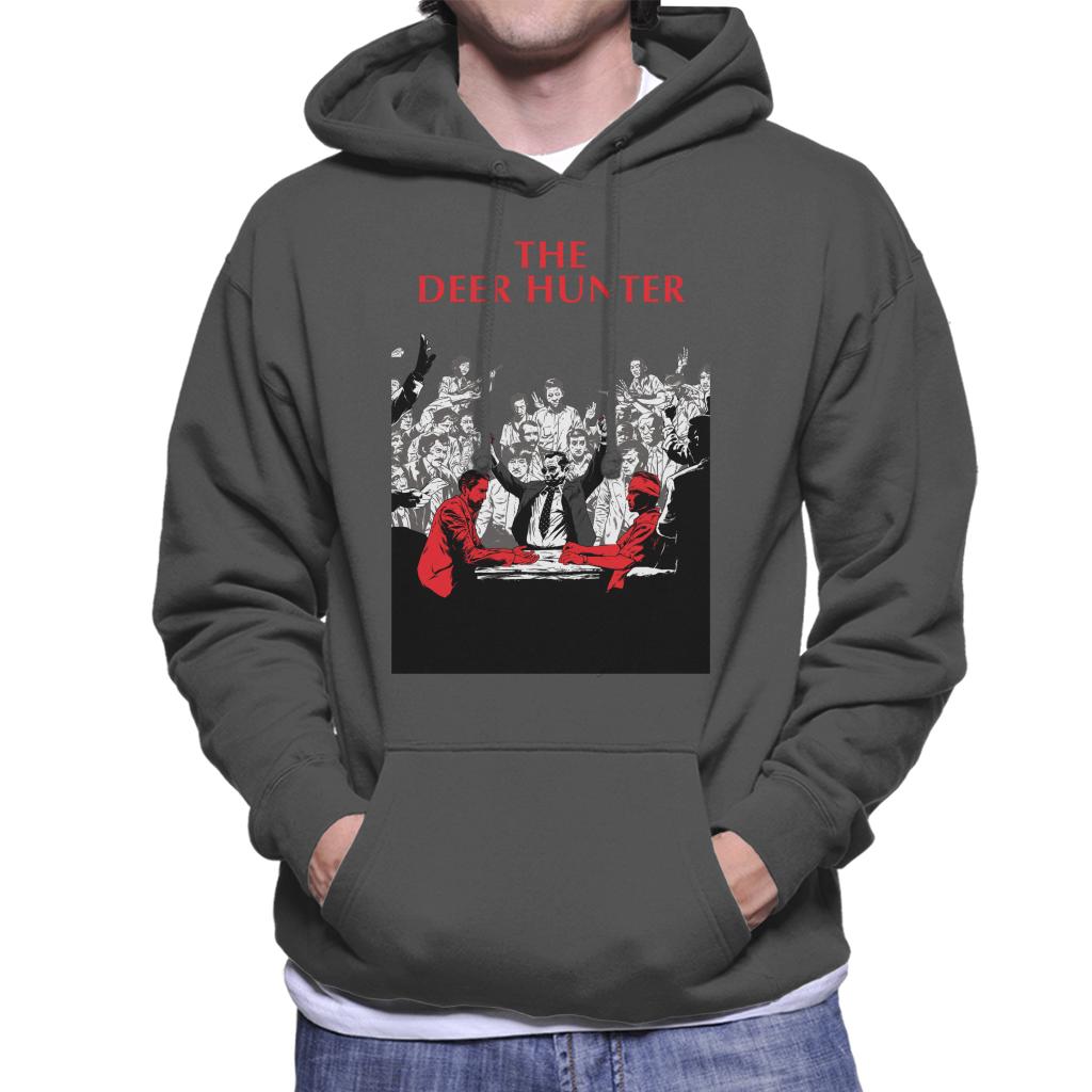 The Deer Hunter Russian Roulette Scene Poster Men's Hooded Sweatshirt-ALL + EVERY